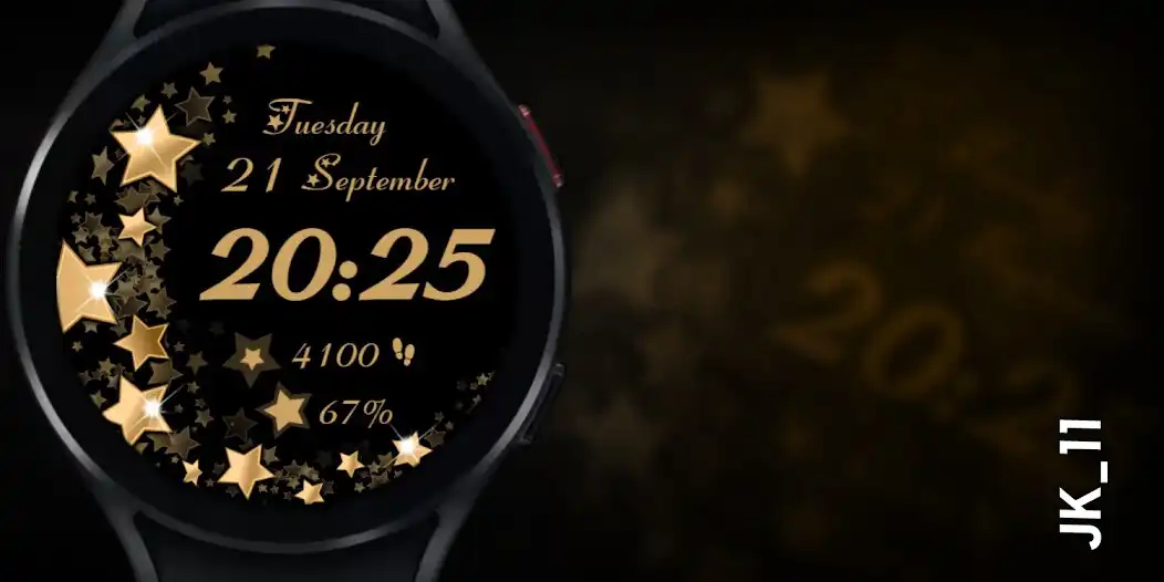 Play JK_11 [Watch Face] Star Sterne  and enjoy JK_11 [Watch Face] Star Sterne with UptoPlay
